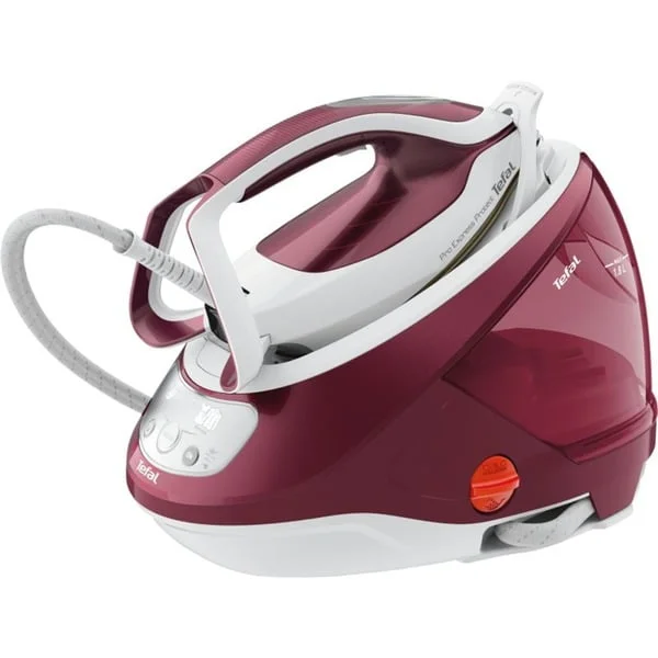 Tefal Pro Express Protect GV 9220 EO, Dampfbügelstation (rot/weiß)