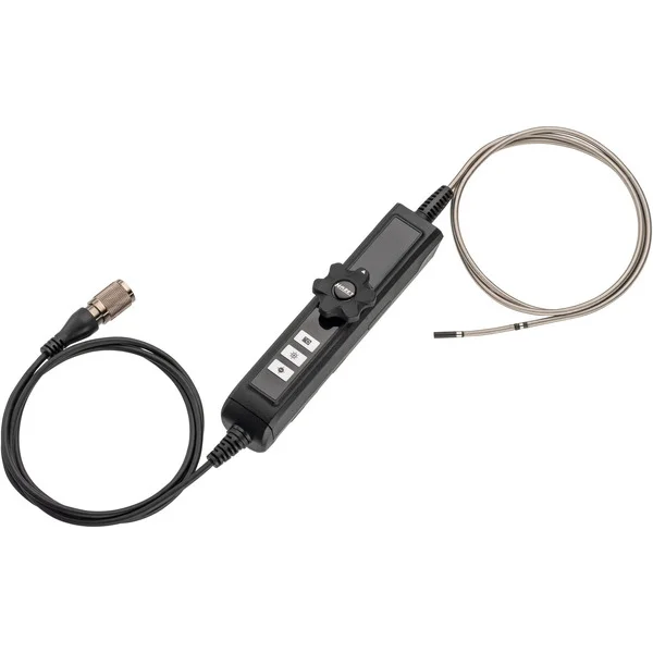 Hazet HD Schwenksonde 180°, 3,9 mm, Frontkamera, Inspektionskamera (schwarz, Kompatibel mit Grundgerät 4812-23G und 4812-11G)