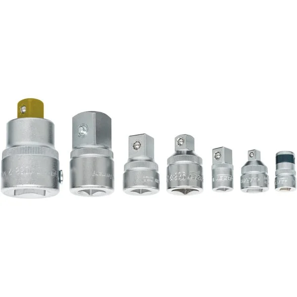 Hazet Adapter Satz (958/7), 7-teilig, Steckschlüssel- Adapter ( Für Handbetätigung)