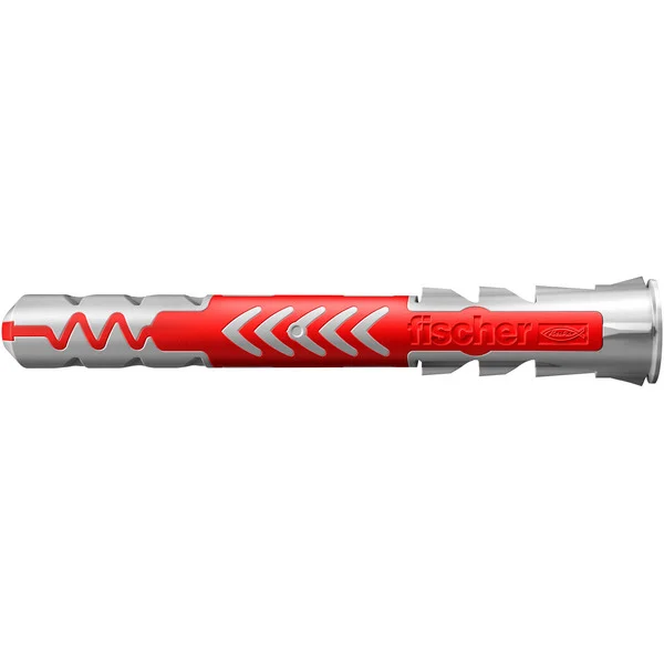 fischer Dübel DuoPower 10x80 (hellgrau/rot, 300 Stück, Eimer)