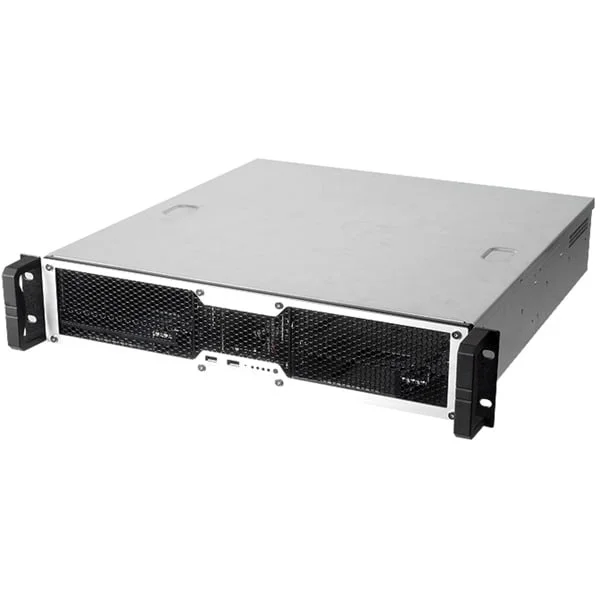 Chenbro RM24100-L, Server-Gehäuse (silber/schwarz, 2 Höheneinheiten)