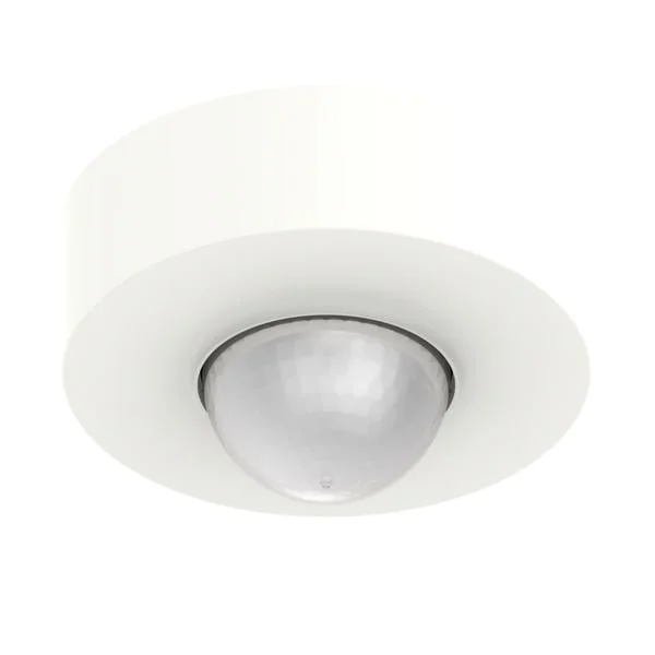 Merten Bewegungsmelder ARGUS 360 IP54 für Deckenmontage mit 360 Grad Erfassungswinkel (weiß (glänzend), Retail)