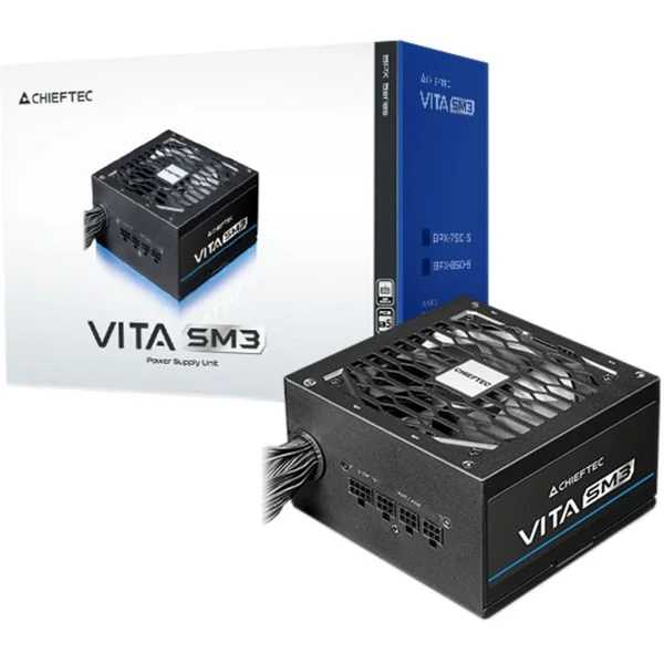 Chieftec BPX-750-C, PC-Netzteil (1x 12 Pin High Power GPU, 4x PCIe, 750 Watt)