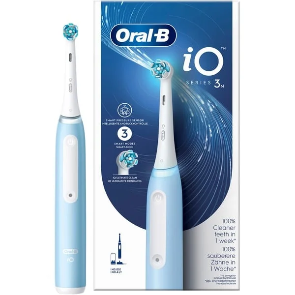 Oral-B iO Series 3N, Elektrische Zahnbürste (blau, Ice Blue)