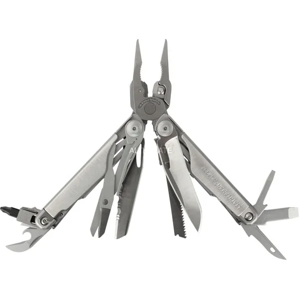 Leatherman Multitool Surge (edelstahl, 21 Tools)