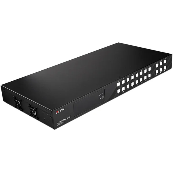 Lindy 16x16 HDMI 4K60 Matrix, HDMI Switch (schwarz)