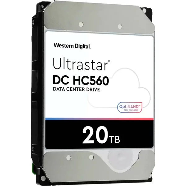 WD Ultrastar DC HC560 20 TB, Festplatte (SATA 6 Gb/s, 3,5", SE)