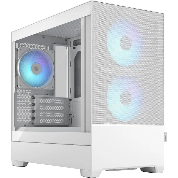 Fractal Design Pop Mini Air RGB White TG Clear Tint, Tower-Gehäuse (weiß)