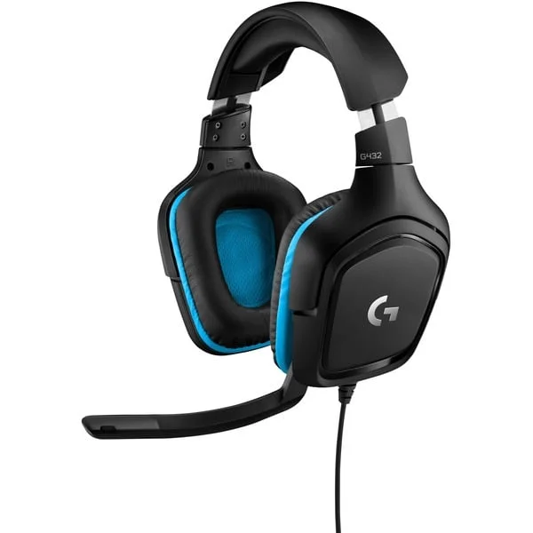 Logitech Gaming G432 Gaming Headset, Gaming-Headset (schwarz/blau)