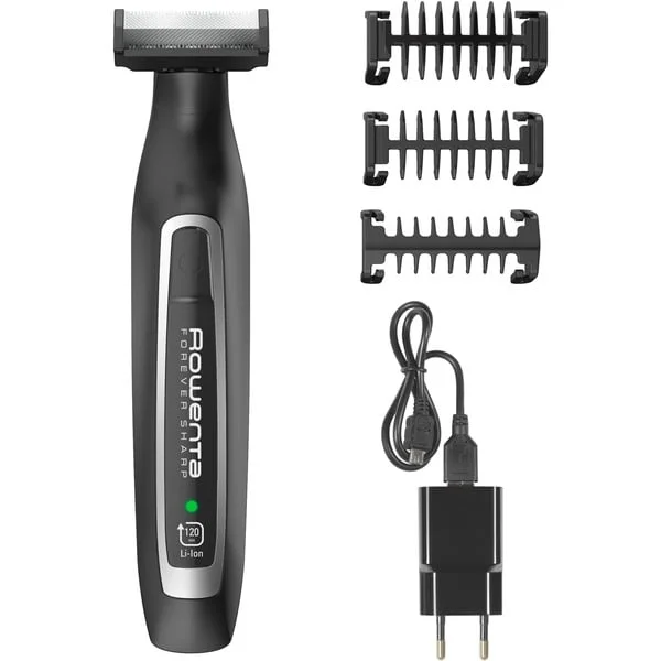 Rowenta Forever Sharp TN 6000, Bartschneider (schwarz/silber)