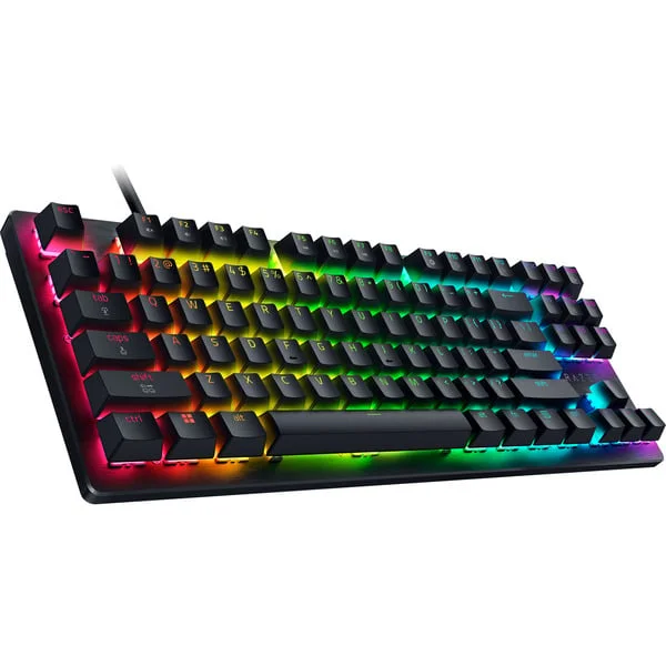 Razer Huntsman V3 HE Magnetic Tenkeyless 8KHz, Gaming-Tastatur (schwarz, DE-Layout, Razer Hall Effect Magnetic)