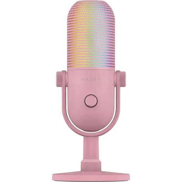 Razer Seiren V3 Chroma 32-Bit DSP Quartz, Mikrofon (rosa, RGB, USB)