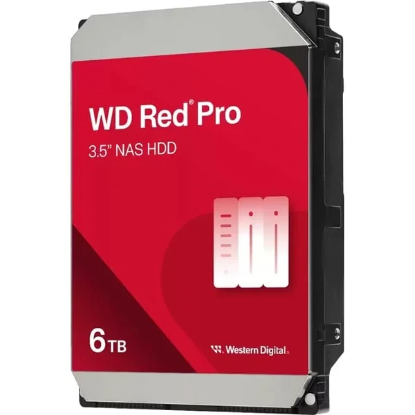 WD Red Pro NAS-Festplatte 6 TB (SATA 6 Gb/s, 3,5")