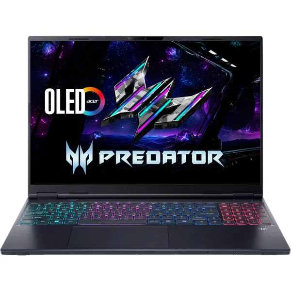 Acer Predator Helios Neo 16S AI OLED (Acer PHN16S-I71-949A), Gaming-Notebook (schwarz, Intel® Core™ Ultra 9 290HX Plus, NVIDIA GeForce RTX 5080, 32 GB DDR5, 1 TB (1 TB SSD), Windows 11 Home)