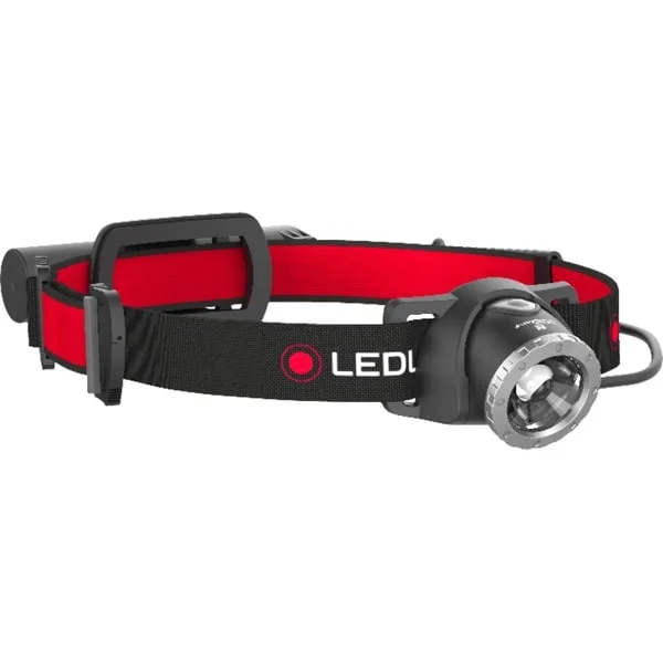 Ledlenser Stirnlampe H8R, LED-Leuchte (schwarz/rot)