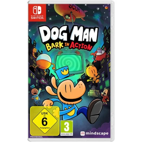 Dog Man: Bark in Action, Nintendo Switch-Spiel