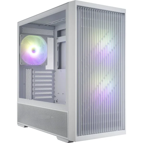 FSP M330 , Tower-Gehäuse (weiß, Tempered Glass)