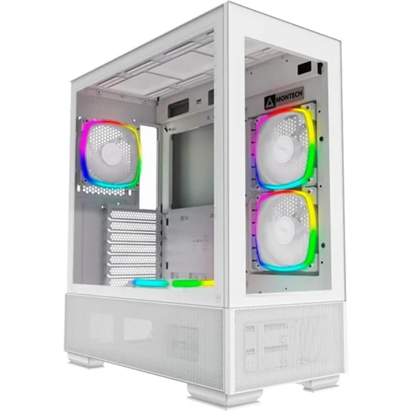 Montech SKY TWO , Tower-Gehäuse (weiß, Tempered Glass x 2, B-Ware)