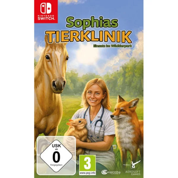 Sofias Tierklinik – Einsatz im Wildtierpark, Nintendo Switch-Spiel