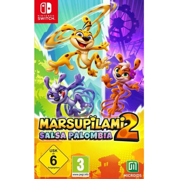 Marsupilami 2 – Salsa Palombia, Nintendo Switch-Spiel