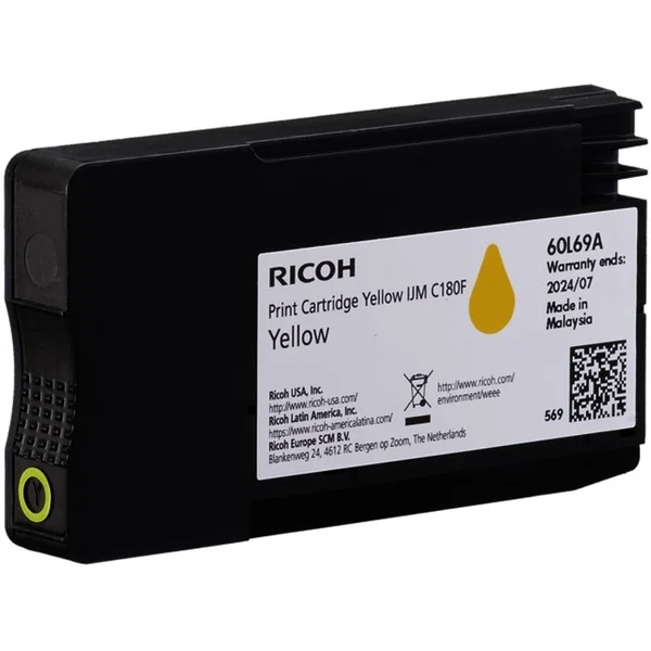 Ricoh Tinte IJM C180F yellow 408520