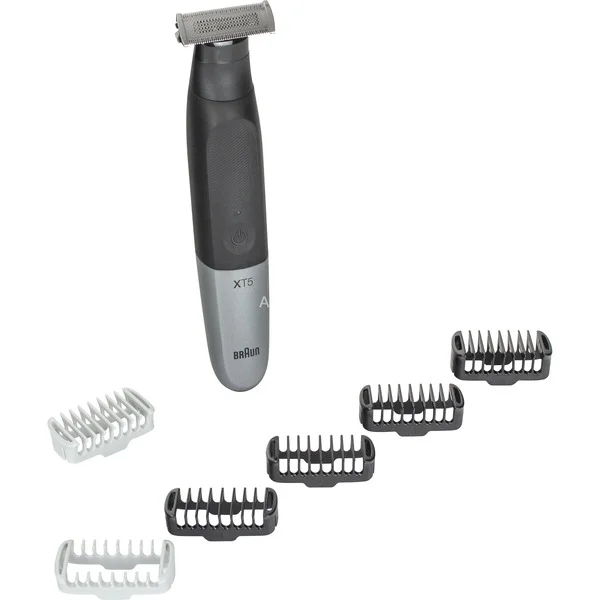 Braun Series XT5200 Face + Body + Travel, Bartschneider (schwarz/silber)