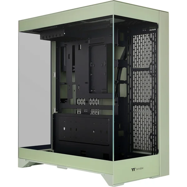 Thermaltake CTE E550 TG , Tower-Gehäuse (hellgrün, Tempered Glass x 3)