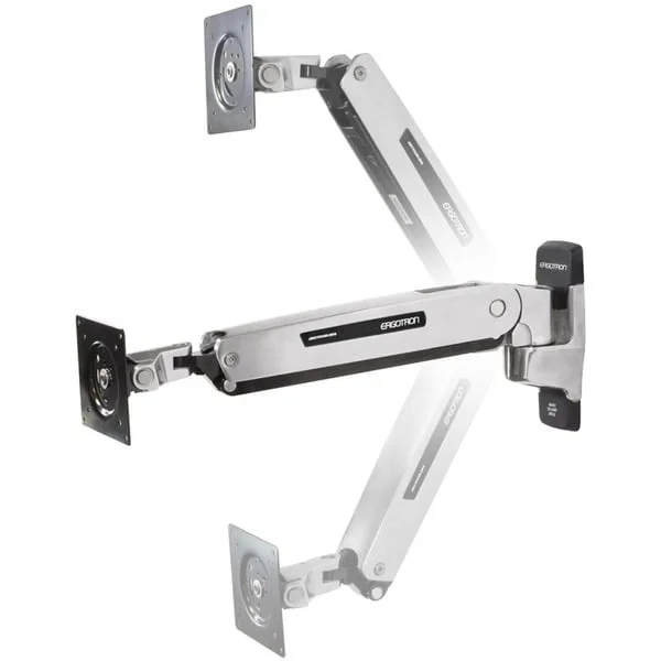 Ergotron Interaktiver Arm, LD für LCD, Wandhalterung (aluminium, für Fernseher oder Monitore)