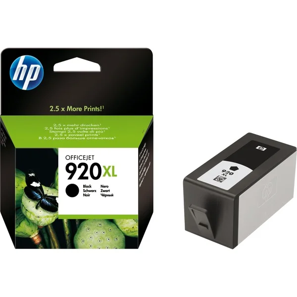HP Tinte schwarz Nr. 920XL (CD975AE) (Retail)