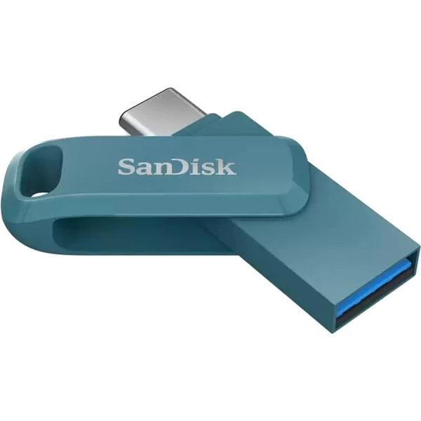 SanDisk Ultra Dual Drive Go 128 GB, USB-Stick (blaugrün)