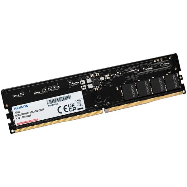 ADATA DIMM 8 GB DDR5-5600 , Arbeitsspeicher (schwarz, AD5U56008G-S, Premier Tray)