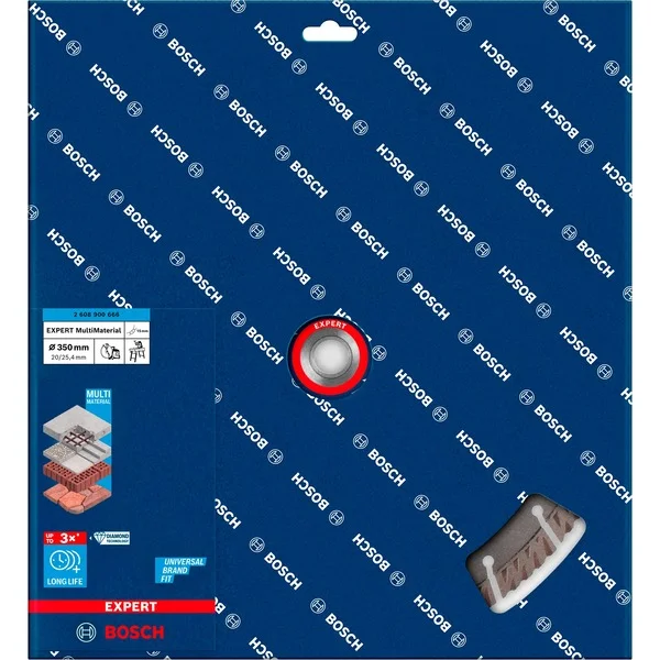 Bosch Professional Diamanttrennscheibe Expert MultiMaterial, Ø 350mm (Bohrung 25,4mm)