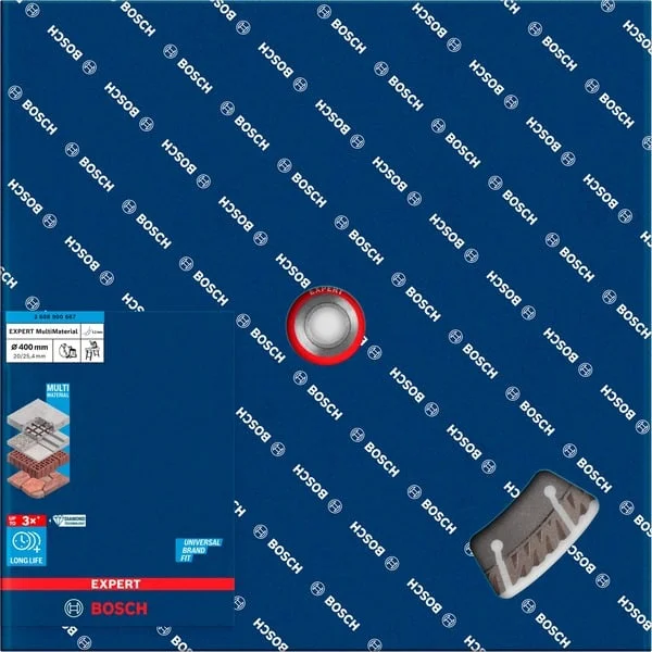 Bosch Professional Diamanttrennscheibe Expert MultiMaterial, Ø 400mm (Bohrung 25,4mm)