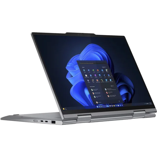 Lenovo ThinkPad 2-in-1 G9 (21KE0080GE), Notebook (grau, Intel® Core™ Ultra 5 135U, Intel® Graphics, 32 GB LPDDR5X, 512 GB (512 GB SSD), Windows 11 Pro)