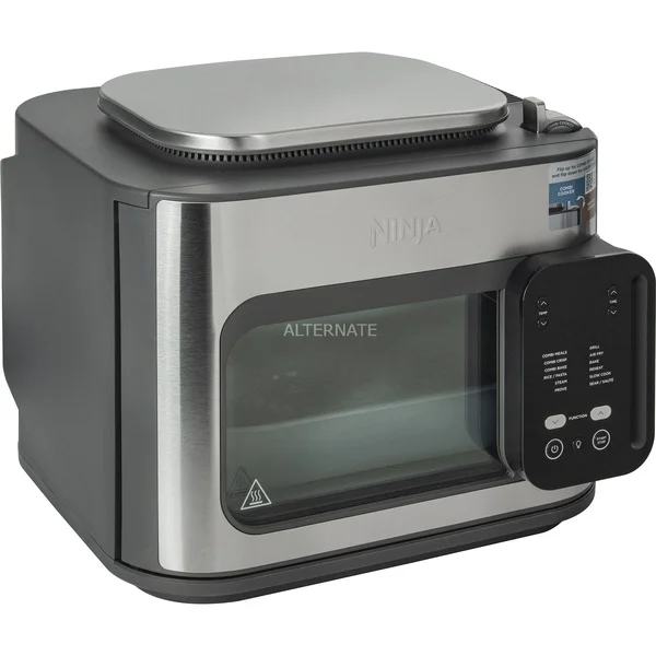 Ninja Combi 12-in-1 Multikocher & Heißluftfritteuse SFP700EU, Mini-Backofen (grau/edelstahl, 1.780 Watt, Backraum 12,5 Liter)