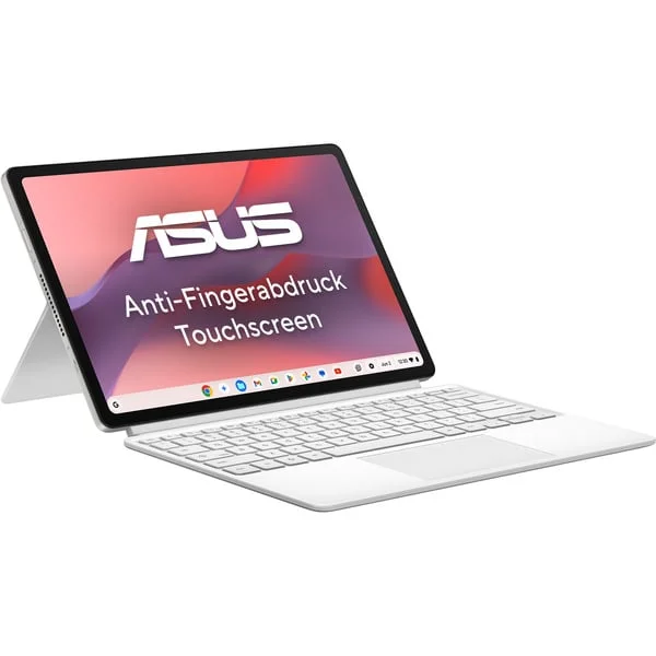 ASUS Chromebook CM32 Detachable (CM3206DM4A-TR0145), Notebook (silber, MediaTek Kompanio 540, Mali-G57 MC2, 8 GB LPDDR5X, 128 GB (128 GB eMMC), Chrome OS)