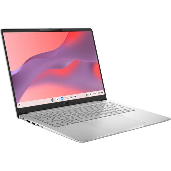 ASUS Chromebook CM14 (CM1406CM4A-LY0050), Notebook (platin, MediaTek Kompanio 540, Mali-G57 MC2, 8 GB LPDDR5X, 128 GB (128 GB eMMC), Google Chrome OS)