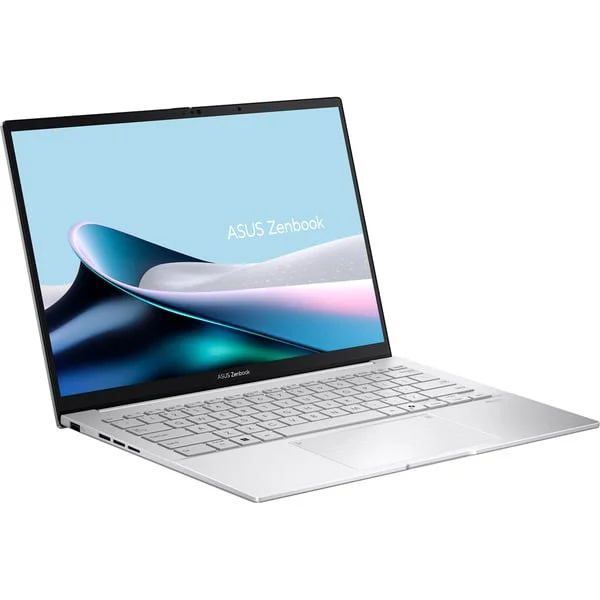 ASUS Zenbook 14 (UX3405CA-QL1496W), Notebook (silber, Intel® Core™ Ultra 7 255H, Intel® Arc™ 140T, 16 GB LPDDR5X, 1 TB (1 TB SSD), Windows 11 Home)