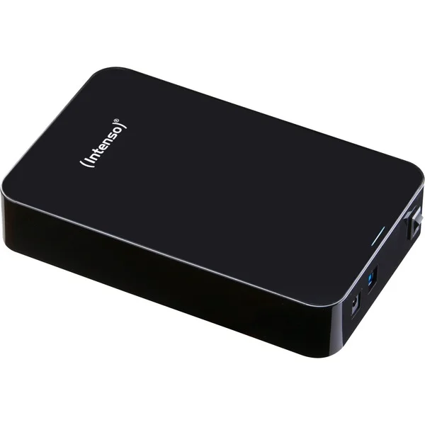 Intenso Memory Center 6 TB, Externe Festplatte (schwarz, USB-B 3.2 Gen 1 (5 Gbit/s))