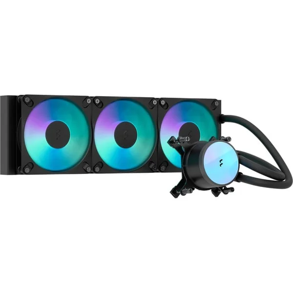 Fractal Design Radius 360 RGB Black, Wasserkühlung (schwarz)