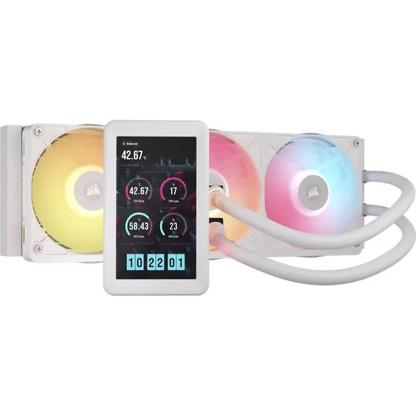 Corsair iCUE LINK TITAN II 360 RX LCD, Wasserkühlung (weiß, White)