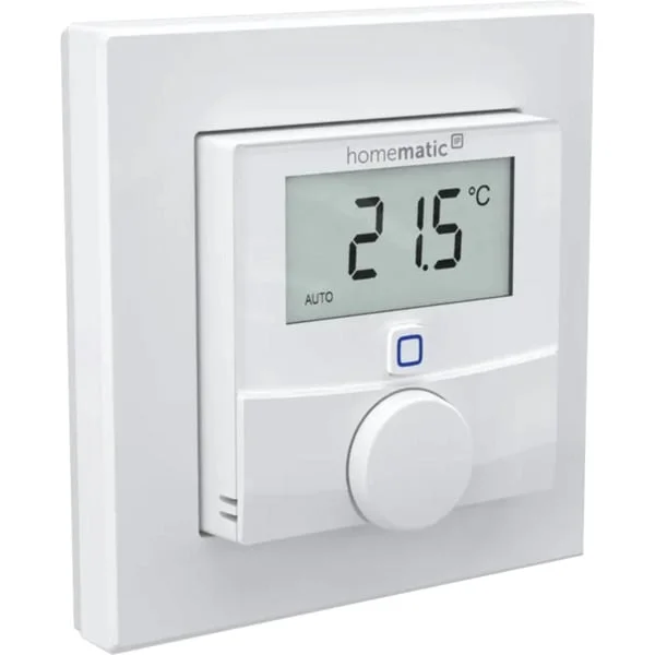 Homematic IP Wandthermostat mit Luftfeuchtigkeitssensor (HmIP-WTH-3) (weiß)
