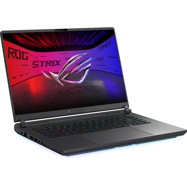 ASUS ROG Strix G16 (G615LW-TS279W), Gaming-Notebook (grau/neon-grün, Intel® Core™ Ultra 9 275HX, NVIDIA GeForce RTX 5080, 64 GB DDR5, 2 TB (2 TB SSD), Windows 11 Home)