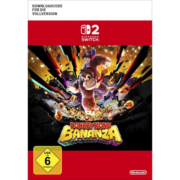 Donkey Kong Bananza-Spiel (Nintendo Switch 2, Download Code)