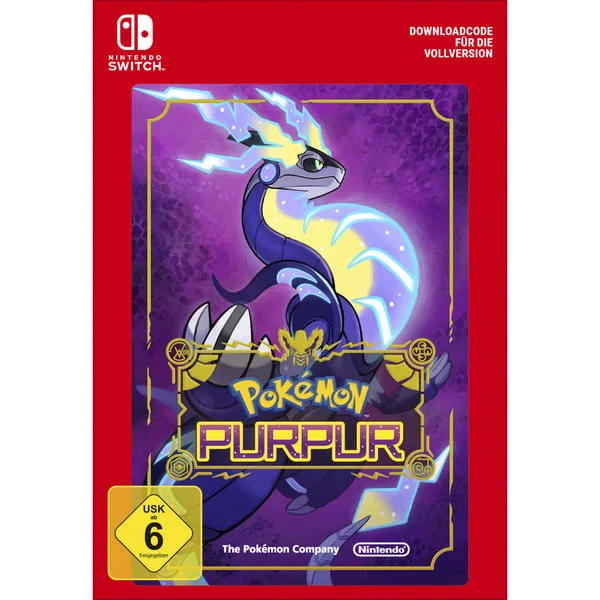 Pokémon Purpur, Nintendo Switch-Spiel