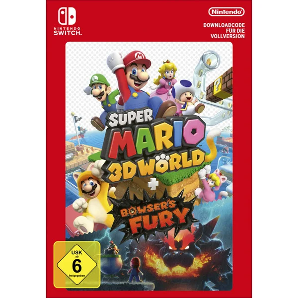 Super Mario 3D World + Bowser’s Fury, Nintendo Switch-Spiel