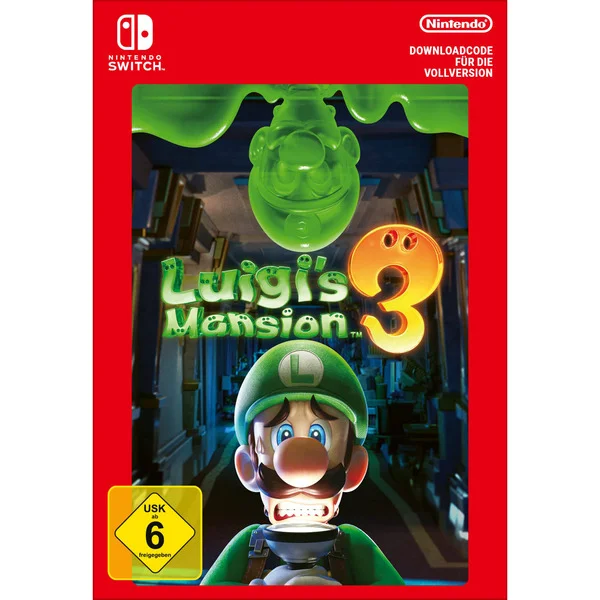 Luigi's Mansion 3, Nintendo Switch-Spiel (Nintendo Switch, Download Code)