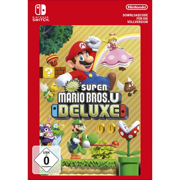 New Super Mario Bros. U Deluxe, Nintendo Switch-Spiel