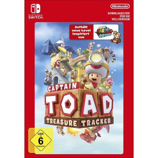 Captain Toad: Treasure Tracker, Nintendo Switch-Spiel (Nintendo Switch, Download Code)
