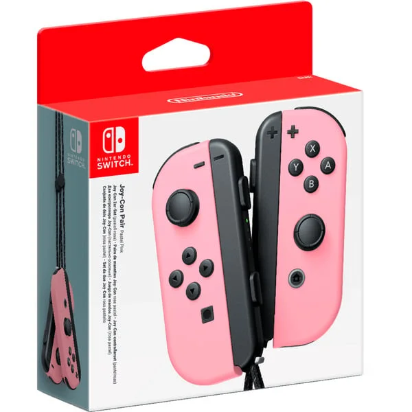 Nintendo Joy-Con 2er-Set, Bewegungssteuerung (hellrosa)